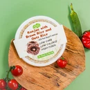 with brown rice and oats with brown rice and oats